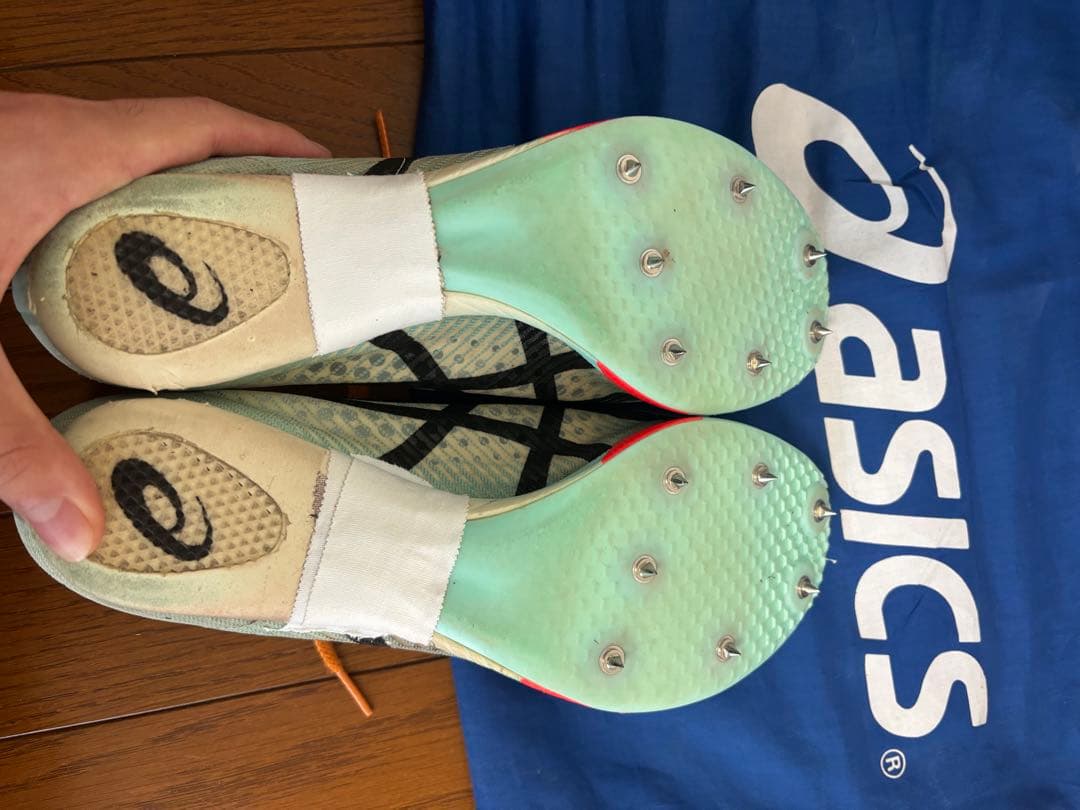 ASICS メタスピードSP 水色 27.0cm 大幅値下げ