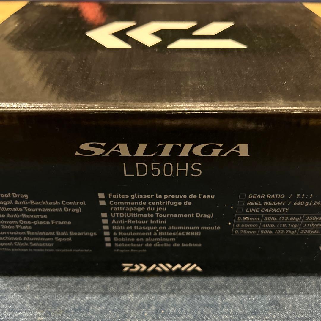 USダイワ　SALTIGA LD50HS ベイトリール　未使用
