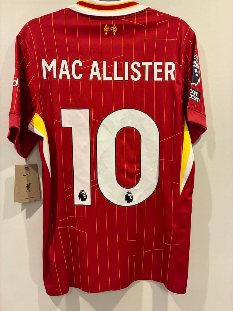 マカリスター　リバプール　ユニフォーム