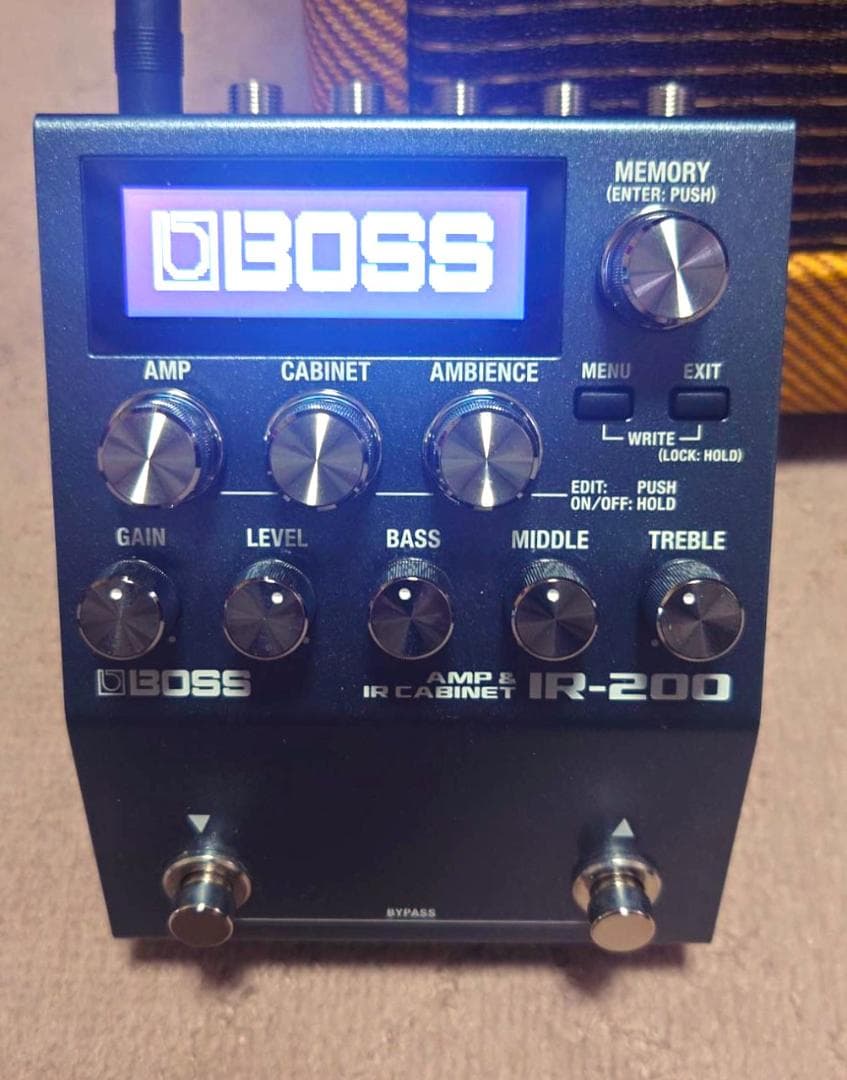 【美品】BOSS IR-200 アンプシミュレーター IRローダー