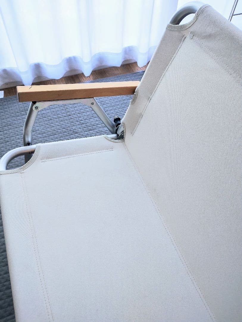 無印良品　折りたたみベンチチェア　絶版品