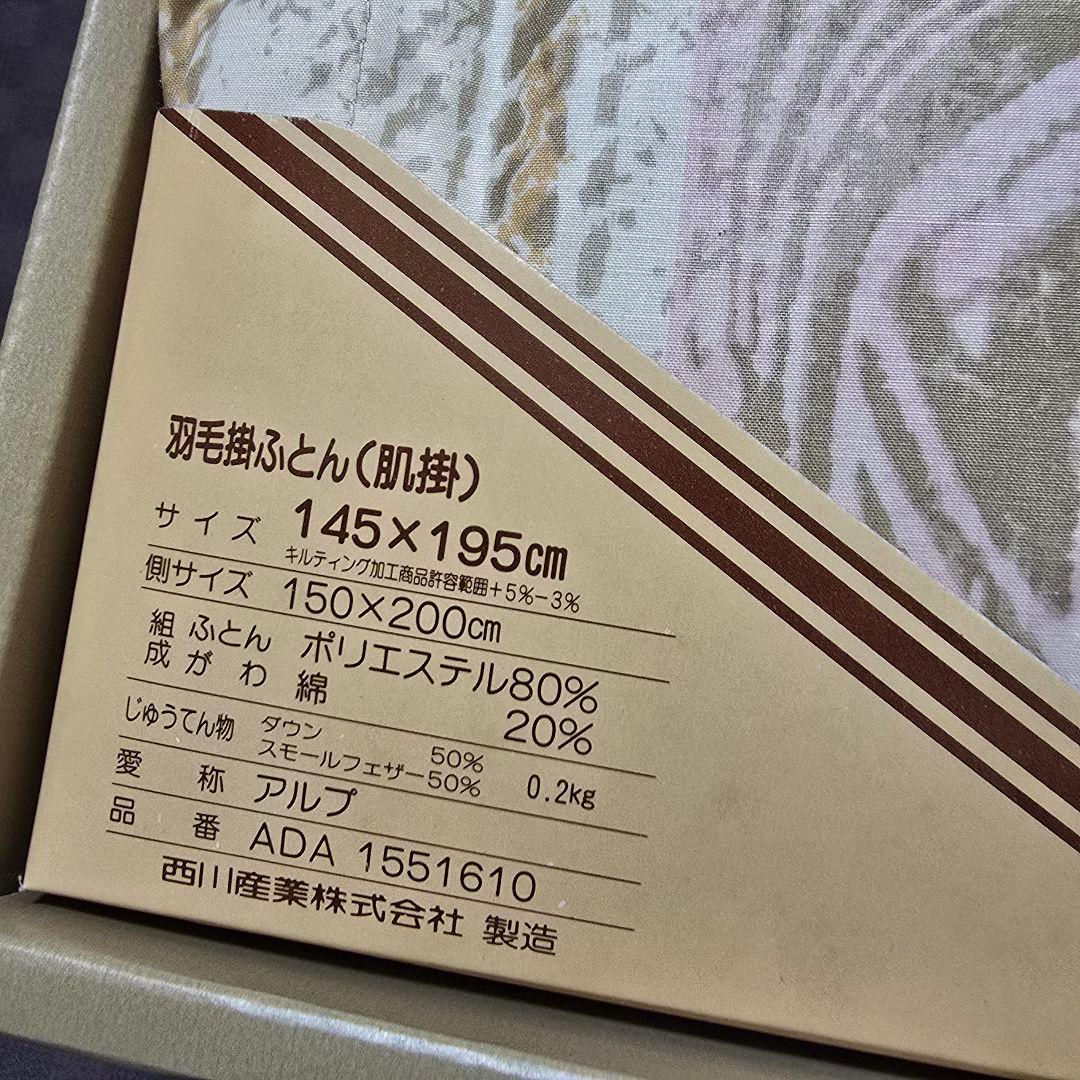 新品　CELINE　セリーヌ　羽毛ダウン掛けふとん(肌掛)　145×195