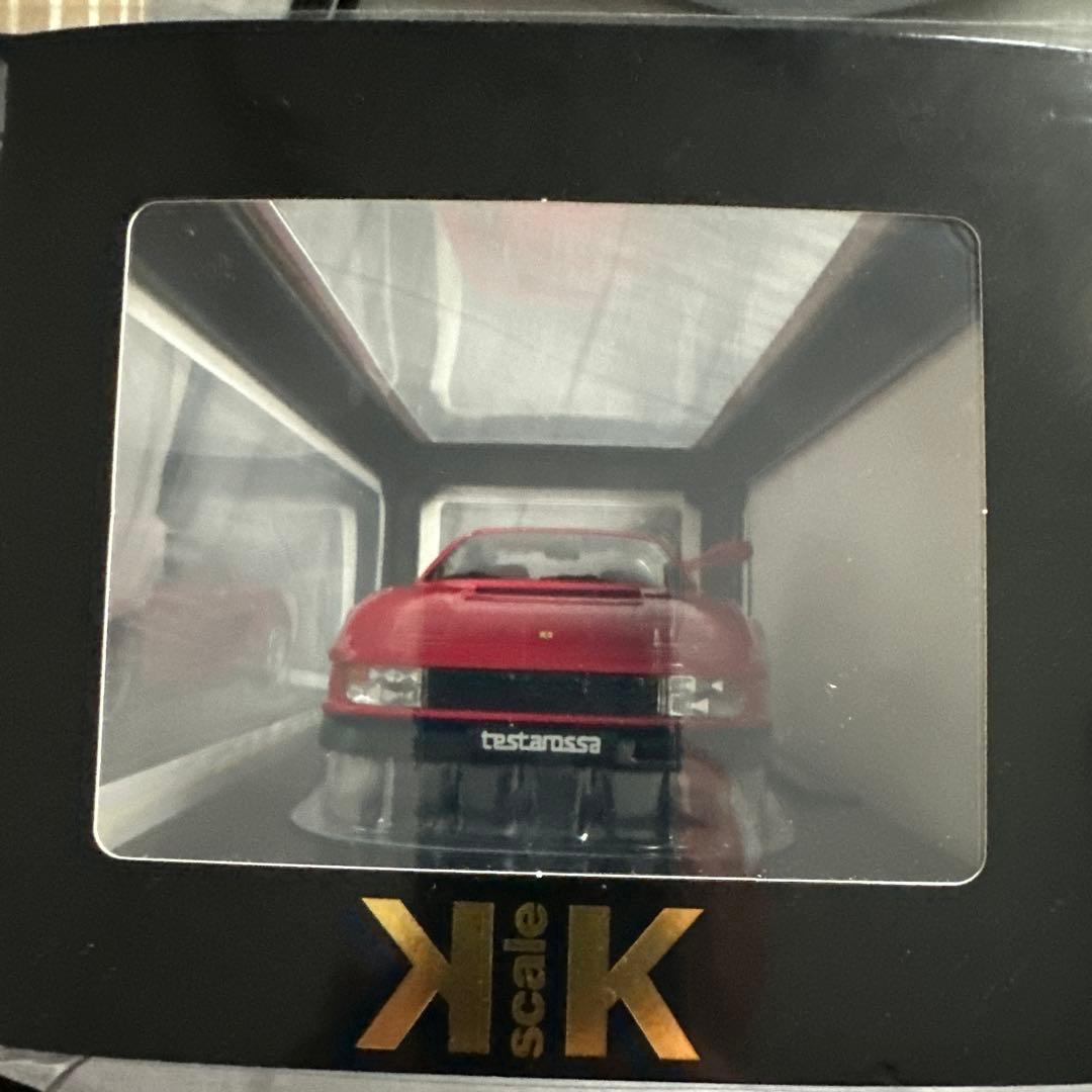 KKスケールFerrari Testarossa 1984 1/18 RED
