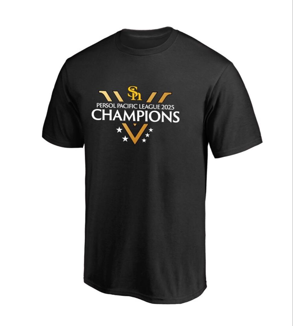 福岡ソフトバンクホークス 優勝記念Tシャツ 周東選手 XL