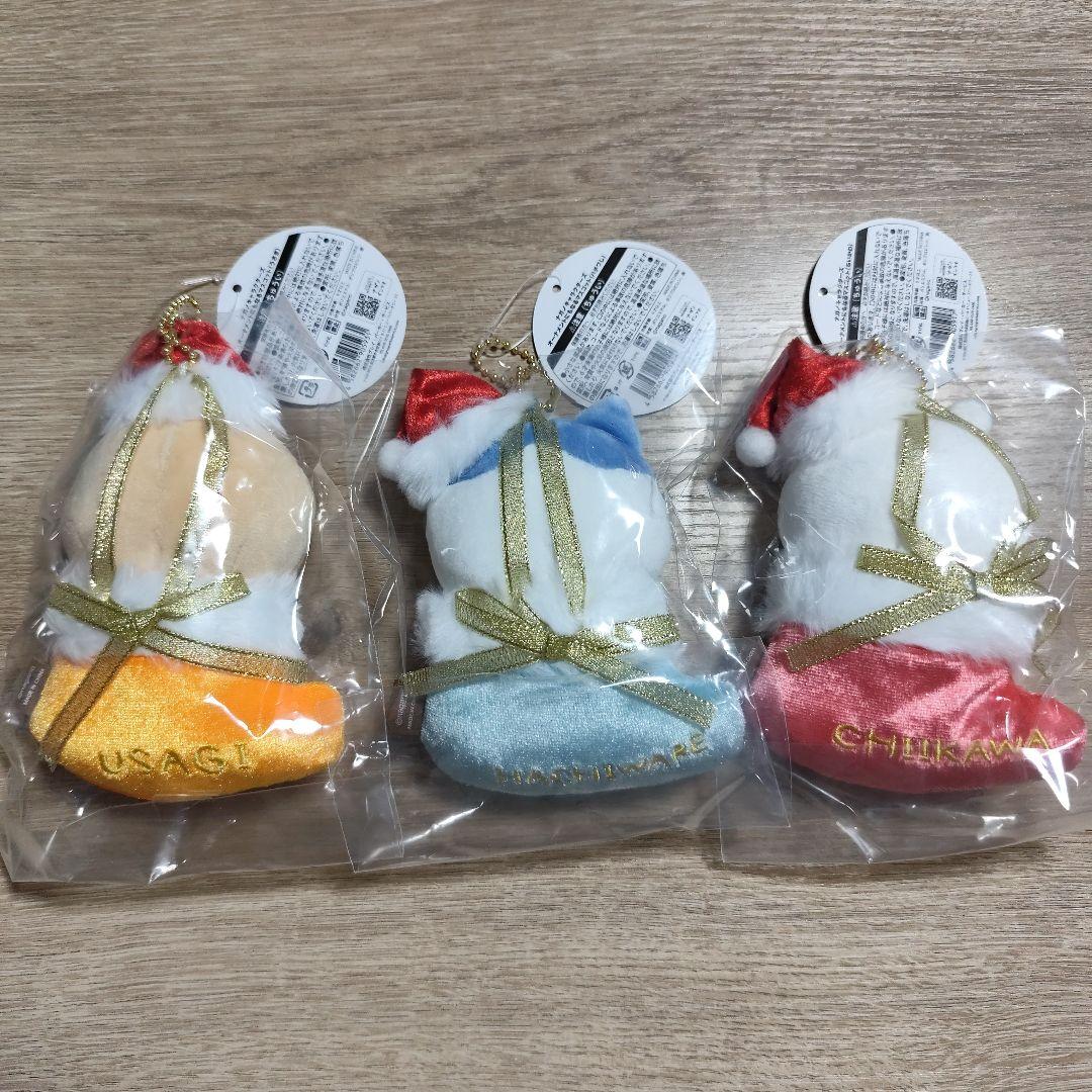 ちいかわ クリスマス オーナメントにもなるマスコット 3体セット
