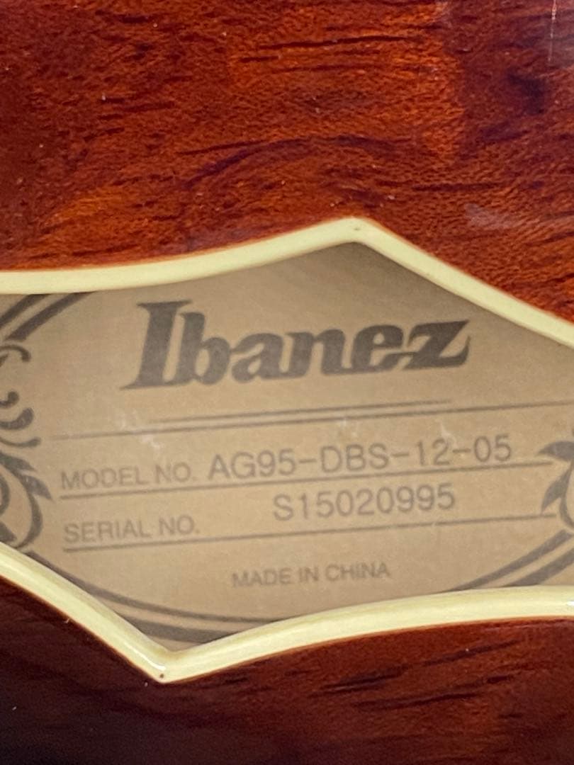 Ibanes フルアコースティックギター AG95QA-DBS