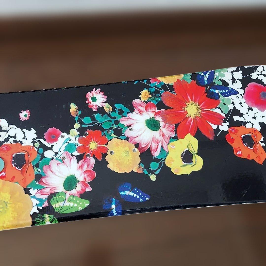 Scolar スノーボード 花柄142cm