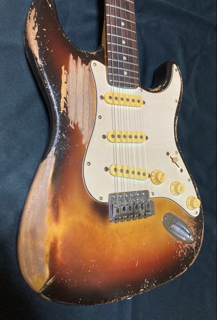 ギター #23 STtype Nitrocellulose lacquer relic