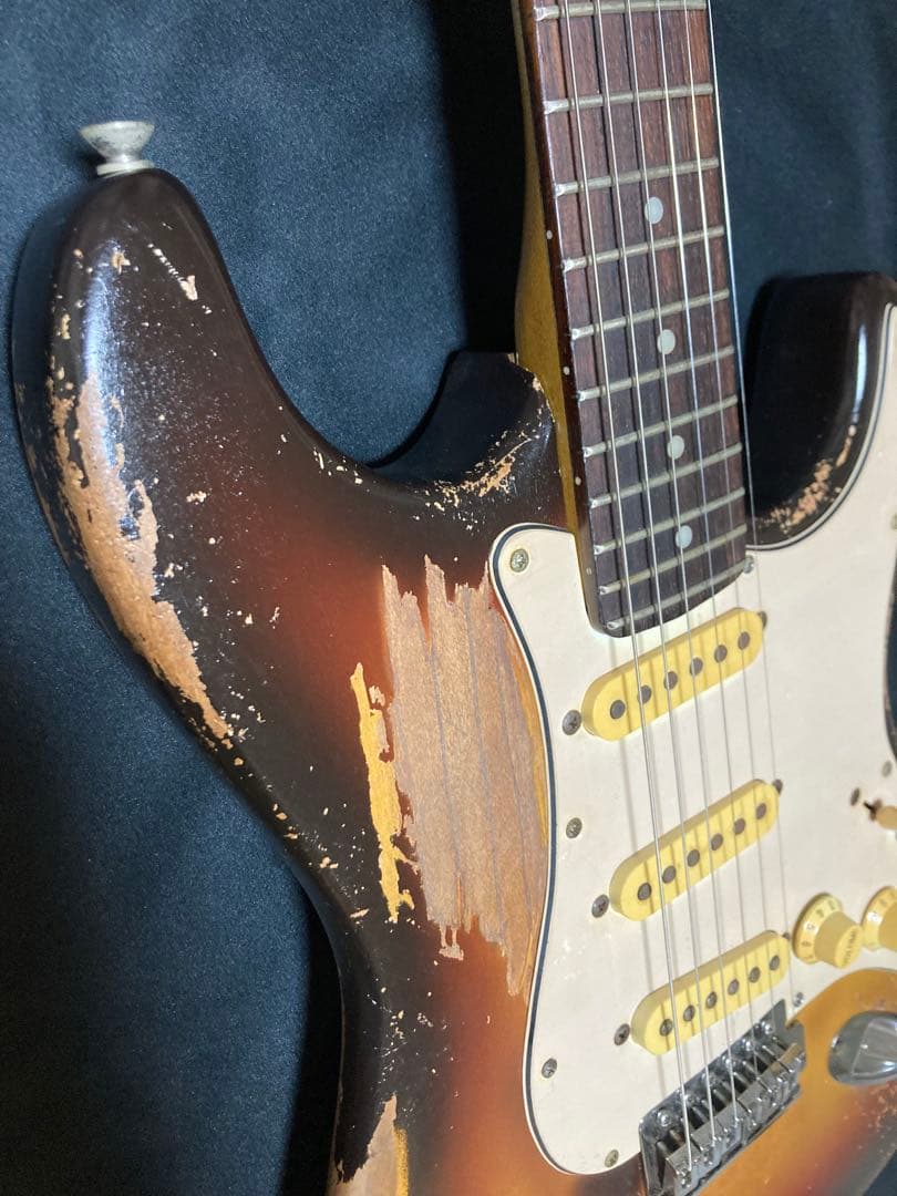 ギター #23 STtype Nitrocellulose lacquer relic