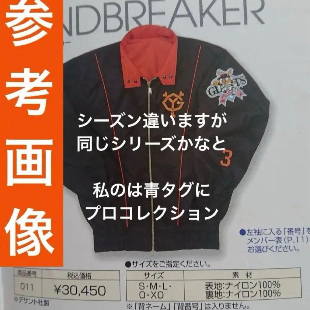 レア読売ジャイアンツ　DESCENTE製プロコレクション ウィンドブレーカーL