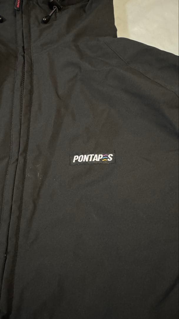 F52 美品　PONTAPES スノボウェア　メンズ　XXL ジャケット　黒