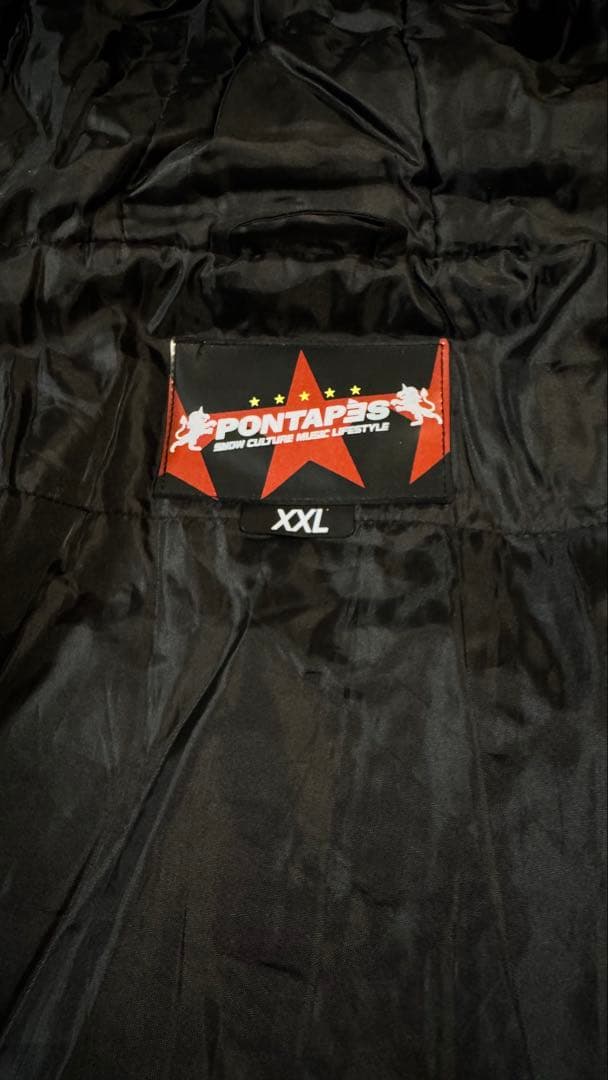 F52 美品　PONTAPES スノボウェア　メンズ　XXL ジャケット　黒