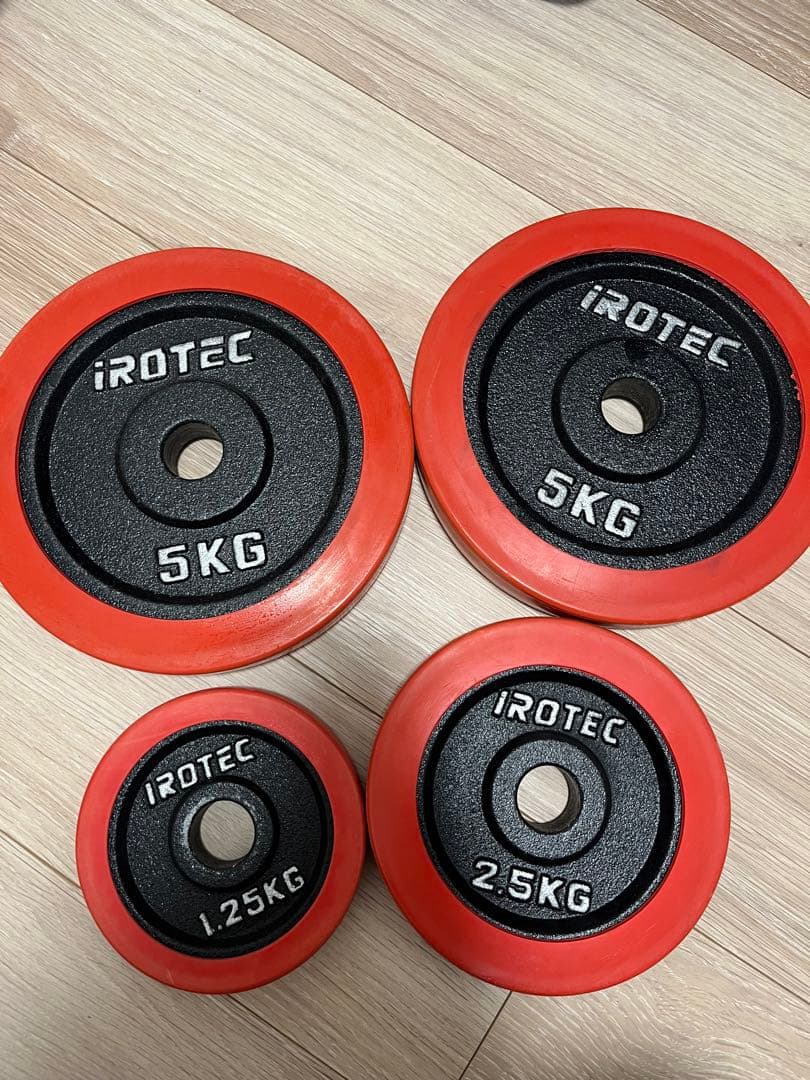 ダンベル IROTEC(アイロテック)60kgセット 30kg×2個