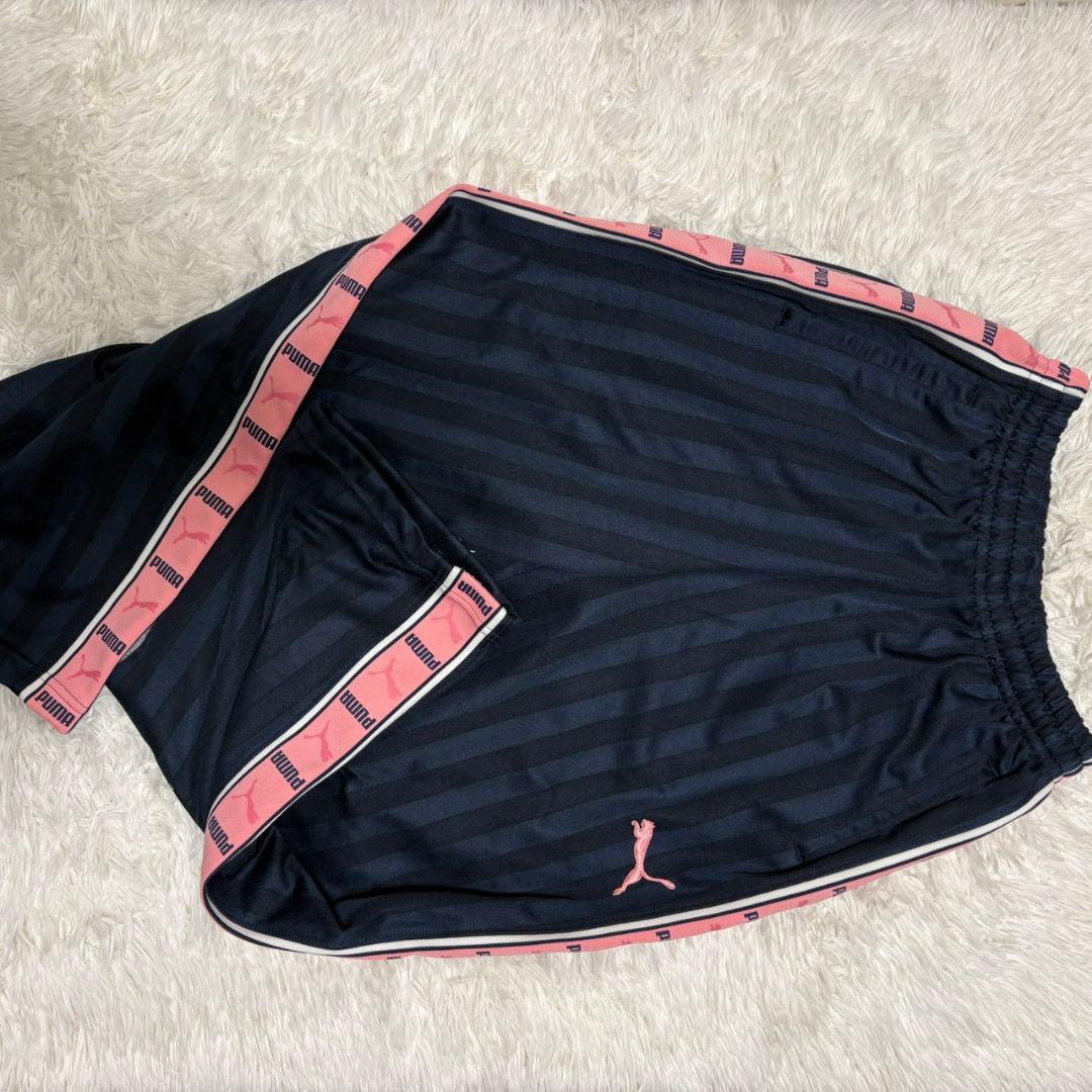 PUMA ジャージ上下セット ネイビー/ピンク　プージャー　Y2K 平成