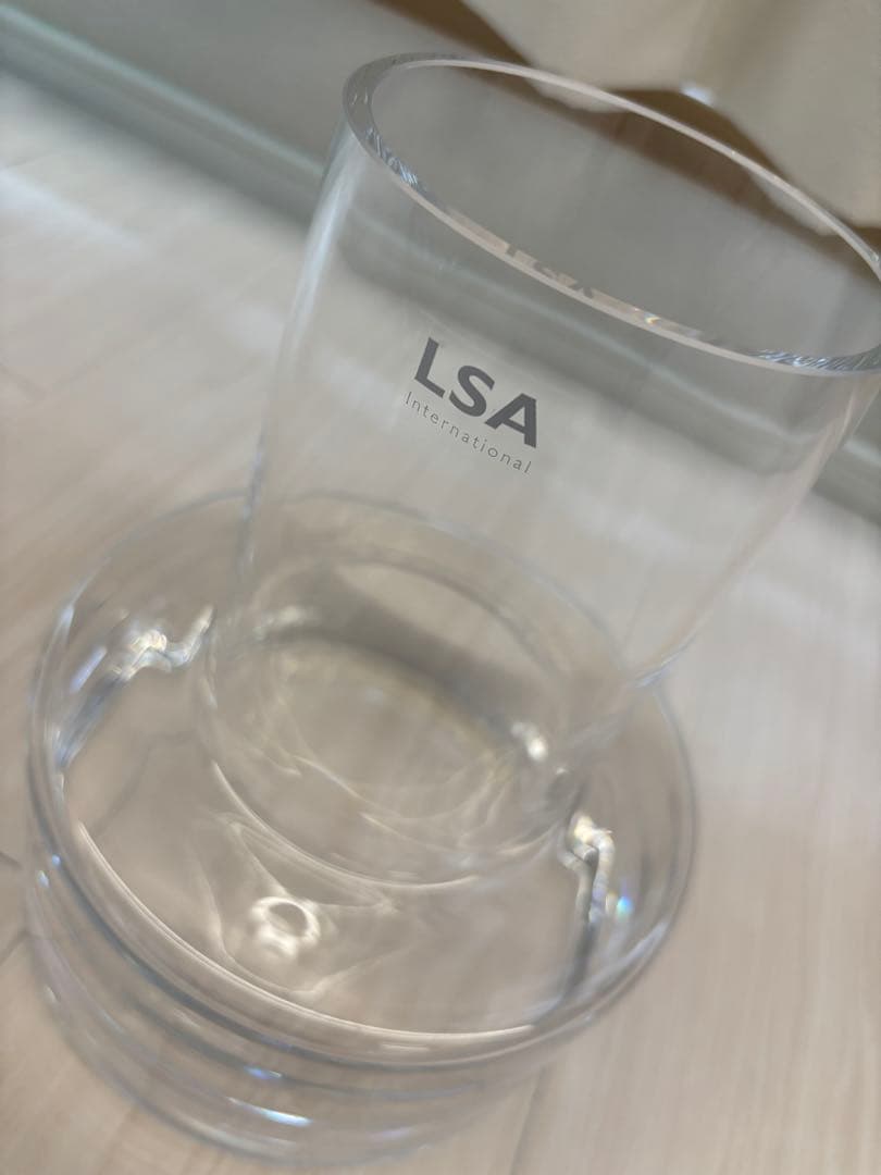 LSA エルエスエー　METROPOLE VASE H23cm フラワーベース