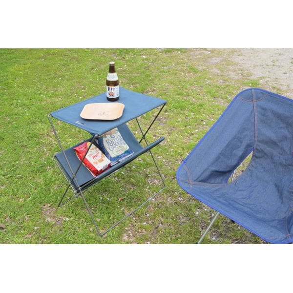 アウトドア 折りたたみ キャンプ BBQ 迷彩 マガジンラック サイドテーブル