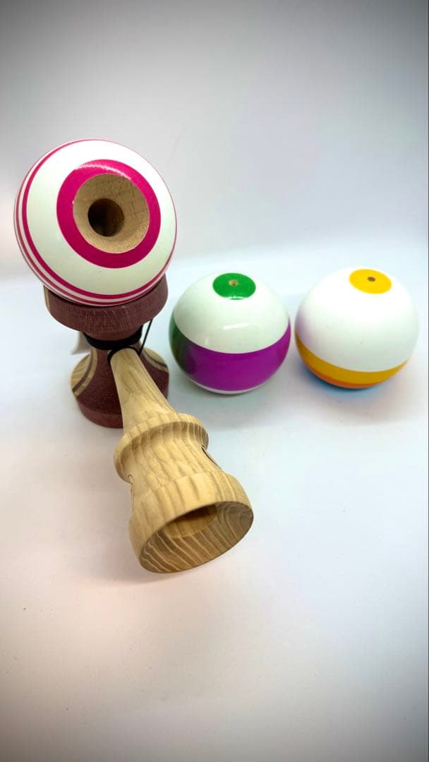 【穴経26.0mm】Cereal Kendama玉3種類+Hybrid 2oけん