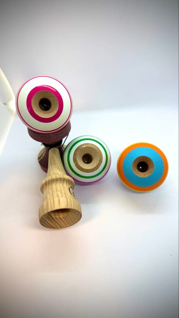 【穴経26.0mm】Cereal Kendama玉3種類+Hybrid 2oけん
