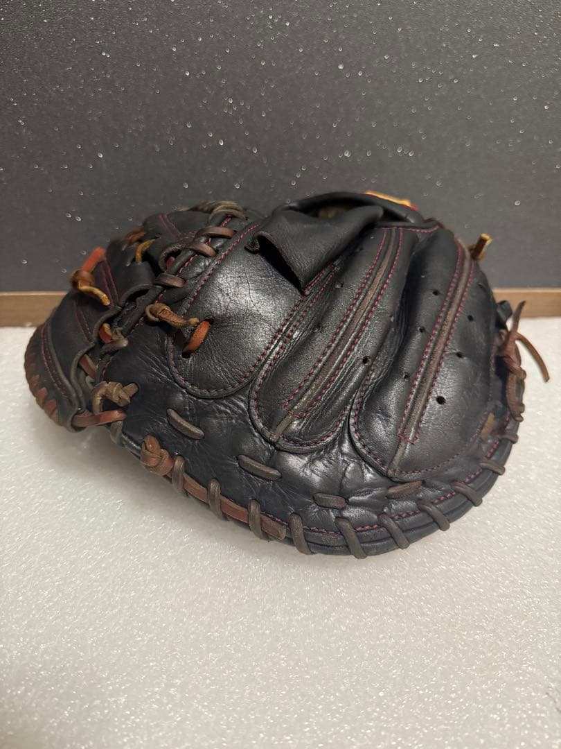 ★美品★即戦力★ ハタケヤマ 一般硬式用 キャッチャーミット 人気 良型 状態◎