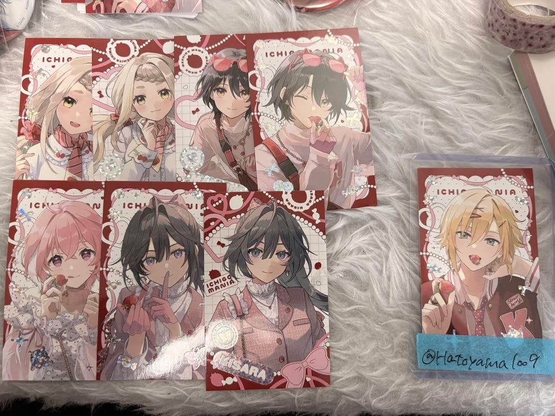 にじさんじ チェキ カード 缶バッジ バラ売り