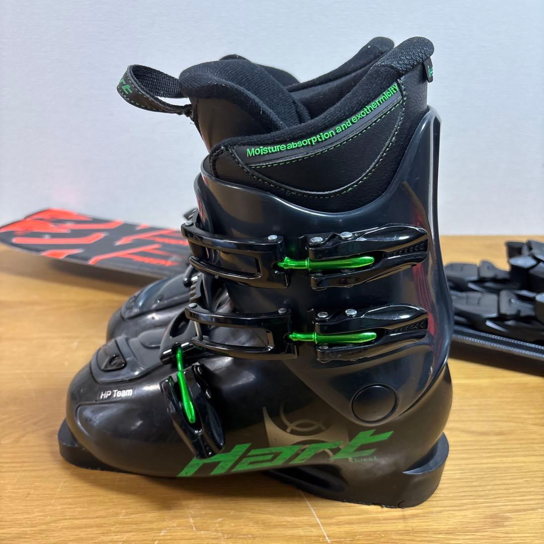 ジュニアスキーセット　K2 INDY 112cm hart 23cm