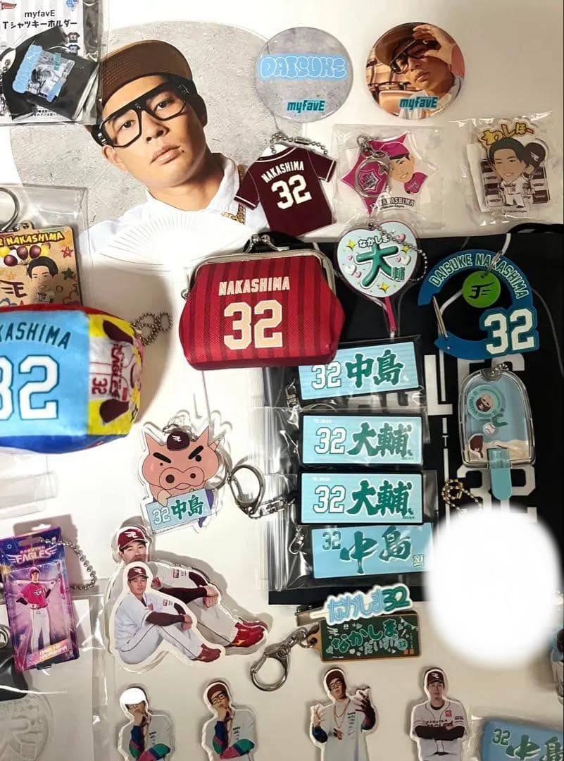 【バラ売り可能】楽天イーグルス　中島大輔　グッズセット