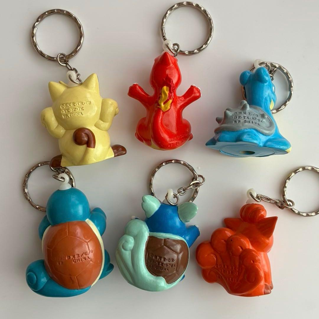 ポケモン ポケットモンスター フィギュア キーホルダー レトロ
