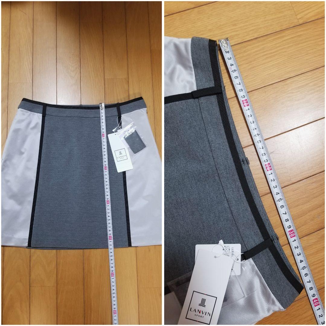 新品LANVIN SPORTランバン スポールゴルフスカート　サイズ40