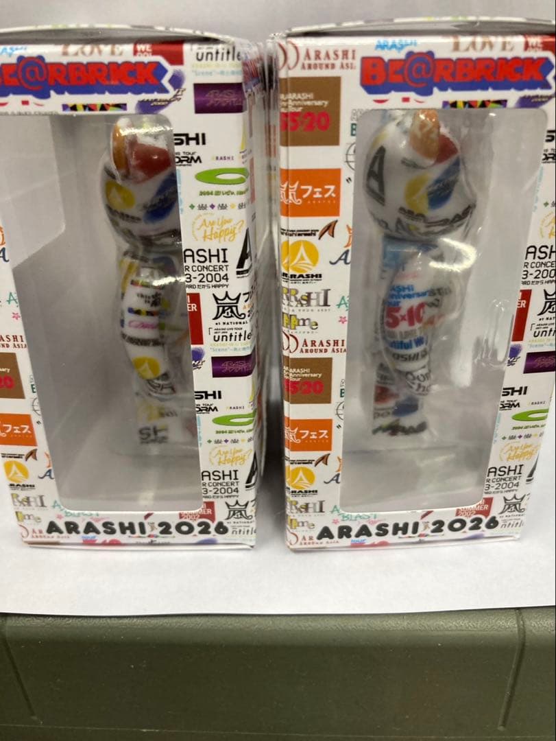 嵐 ARASHI ライブロゴ ベアブリック 嵐×BE@RBRICK