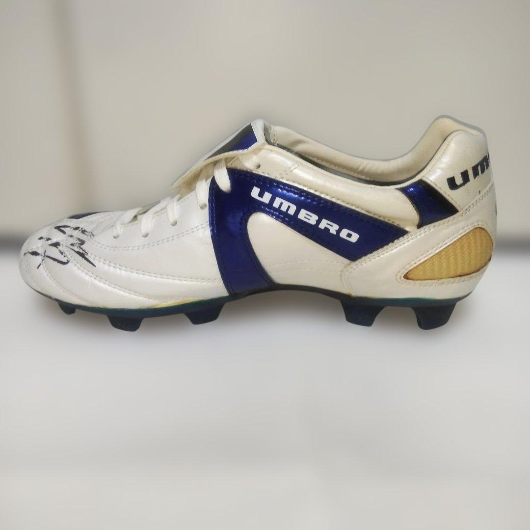 遠藤保仁 直筆サイン入りスパイク アンブロ ガンバ大阪 サッカー日本代表