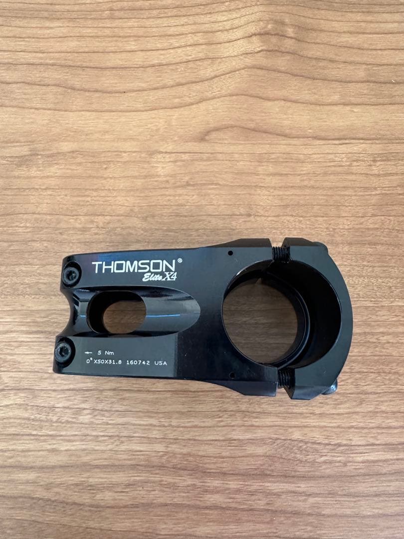 【美品】THOMSON Elite X4 ステム 31.8mm ブラック