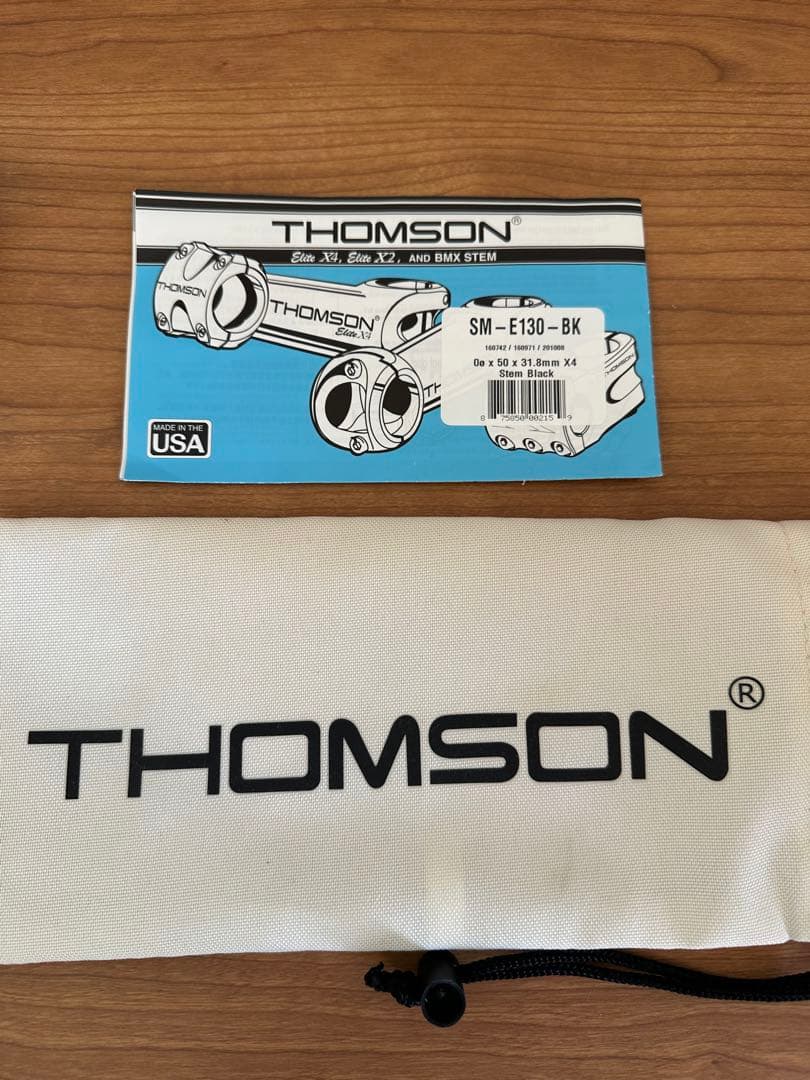 【美品】THOMSON Elite X4 ステム 31.8mm ブラック