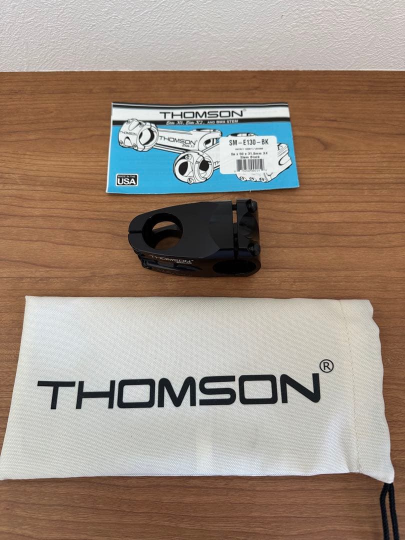 【美品】THOMSON Elite X4 ステム 31.8mm ブラック