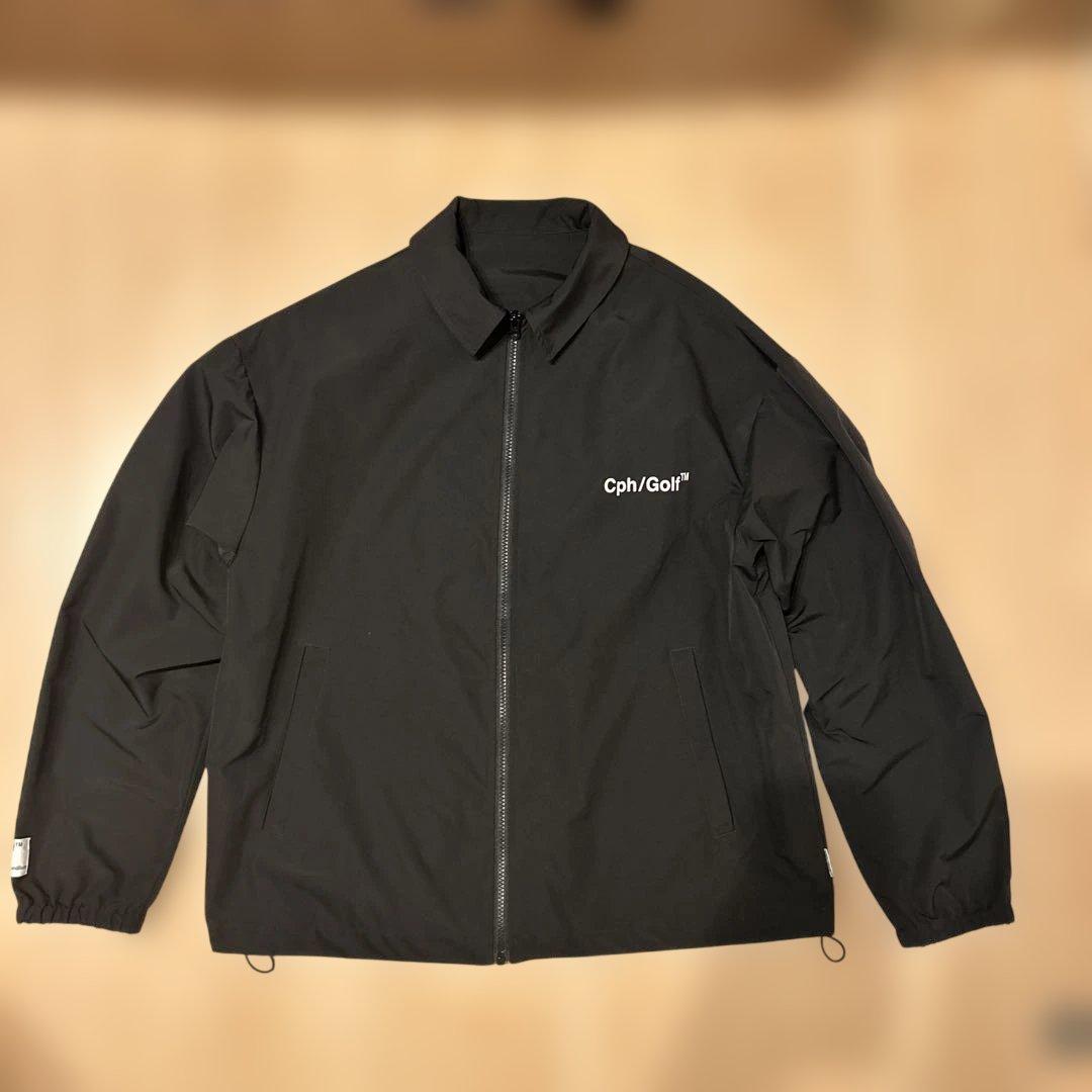 【完売品】Cph/Golf™ Zipper Coach Jkt - Black