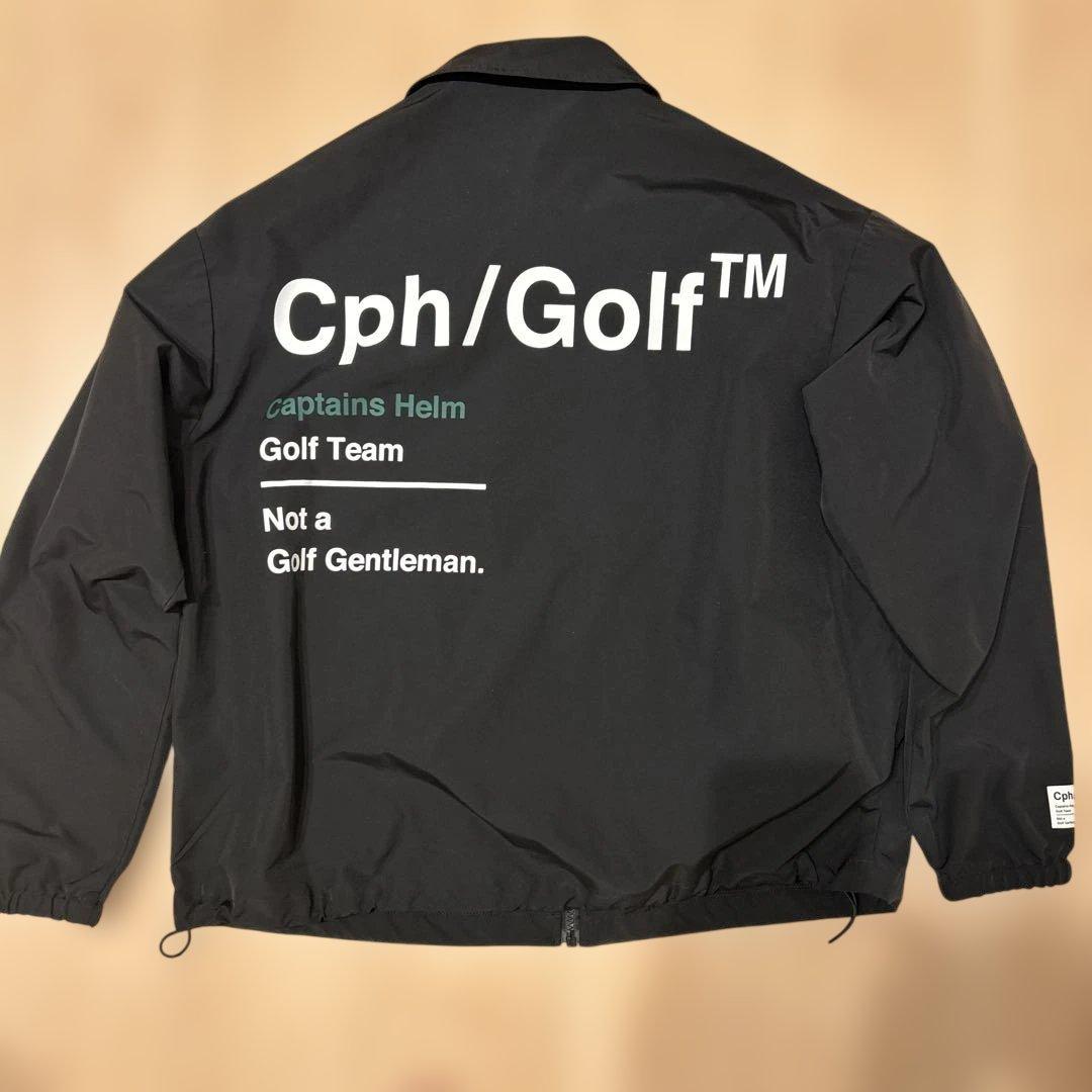 【完売品】Cph/Golf™ Zipper Coach Jkt - Black