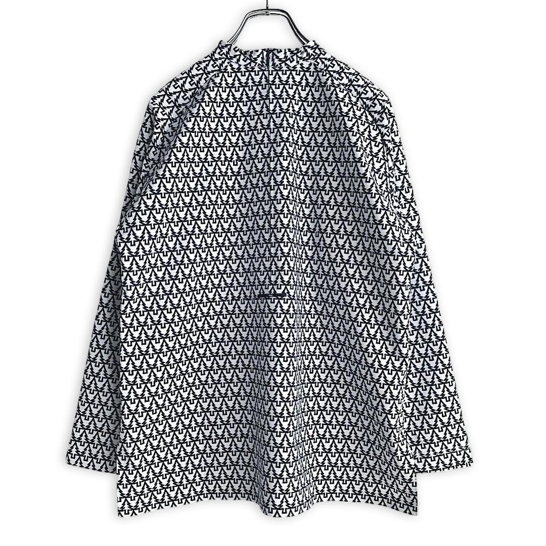 466 PGG 定価30,800円 長袖シャツ トップス ツリー柄 サイズ0 S