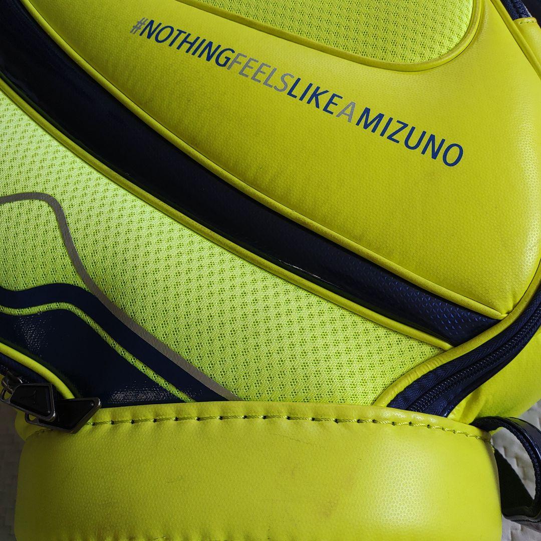 MIZUNO(ミズノ) ゴルフ キャディーバッグ ウェーブケイデンス (ライム)