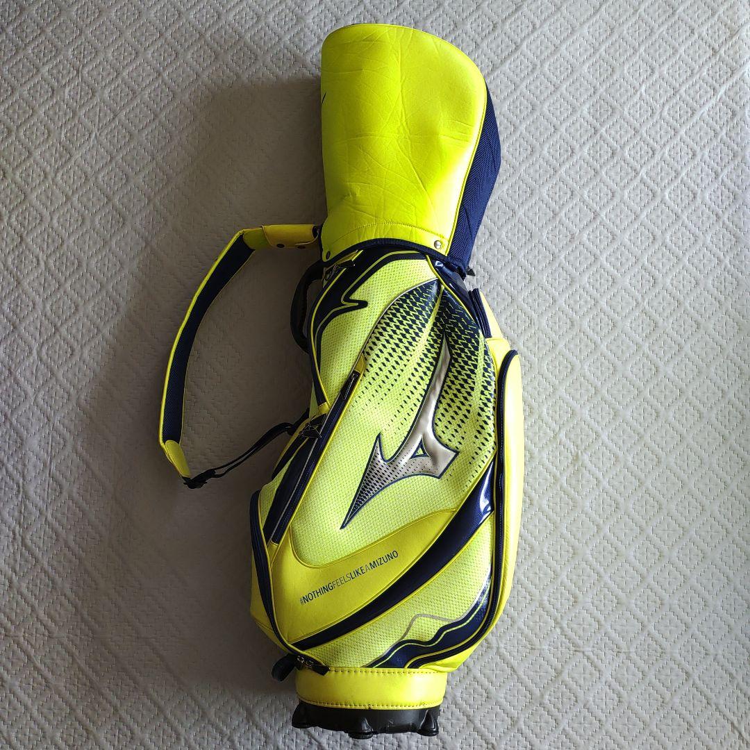 MIZUNO(ミズノ) ゴルフ キャディーバッグ ウェーブケイデンス (ライム)
