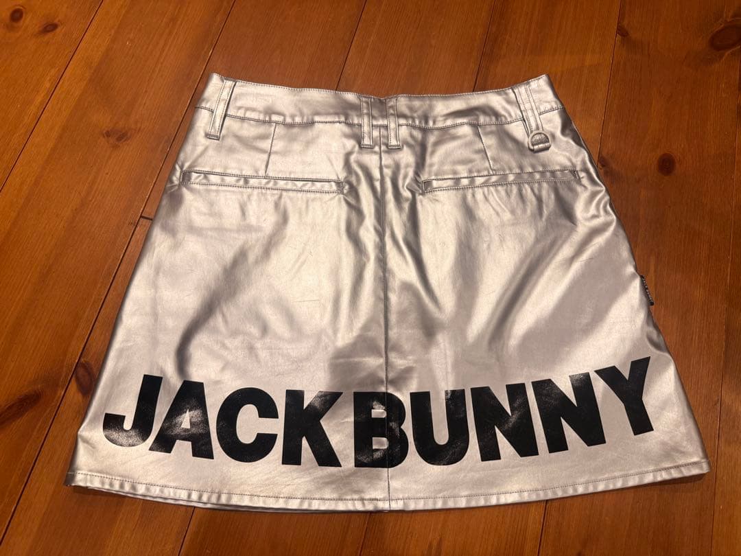 JACK BUNNY シルバー ミニスカートMサイズ