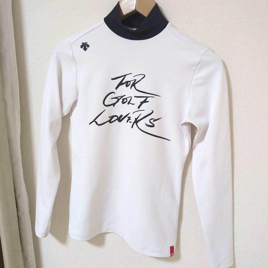 ★美品★DESCENTE　GOLF　万美コレクション　モックネック　サイズ S