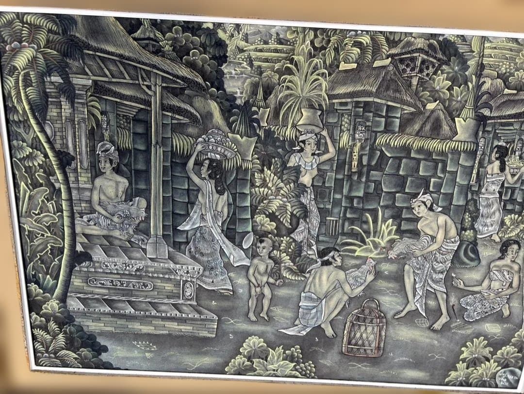 バリ島　絵画