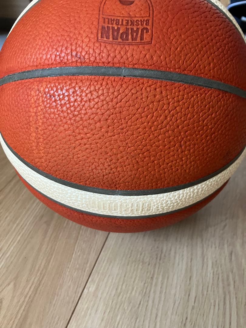 【ボールケース付き】モルテン バスケットボール 天然皮革 6号球