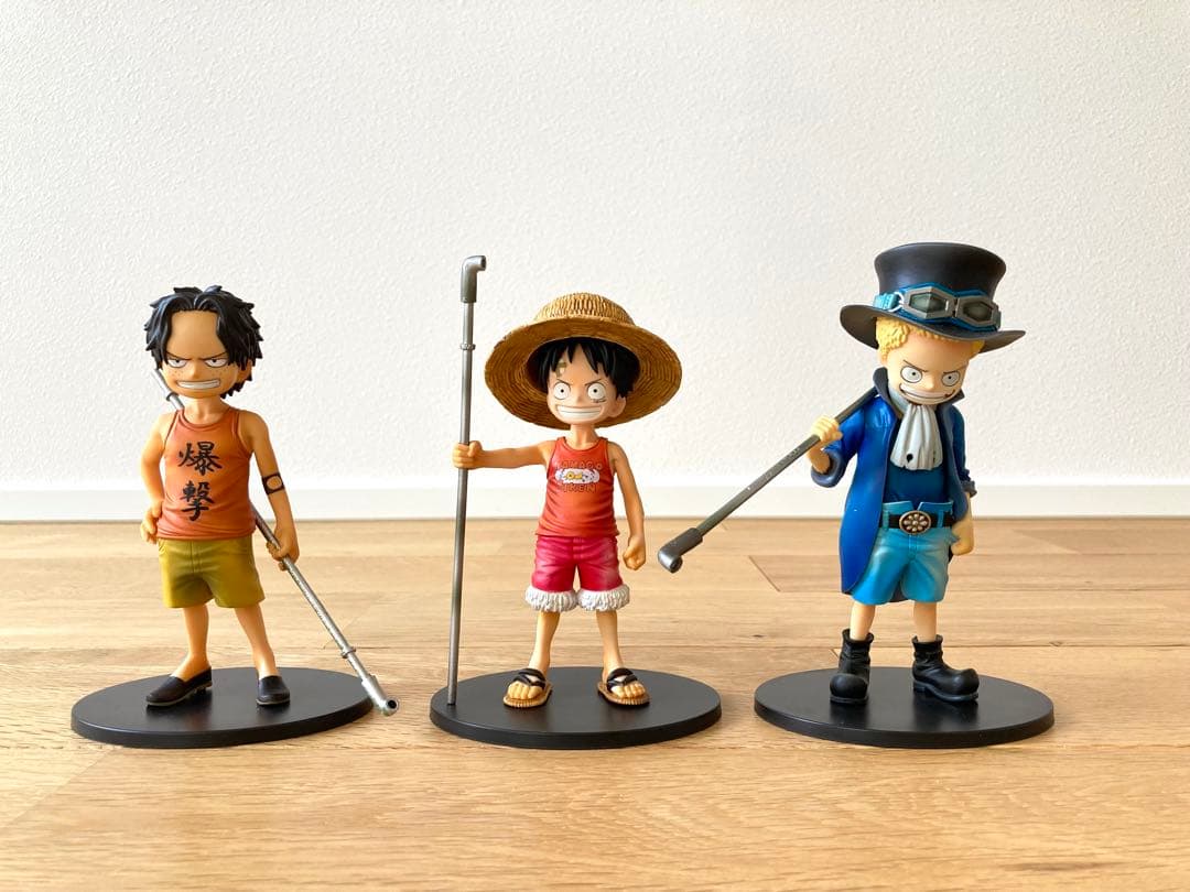 ワンピース 一番くじ & プライズ 三兄弟フィギュアセット