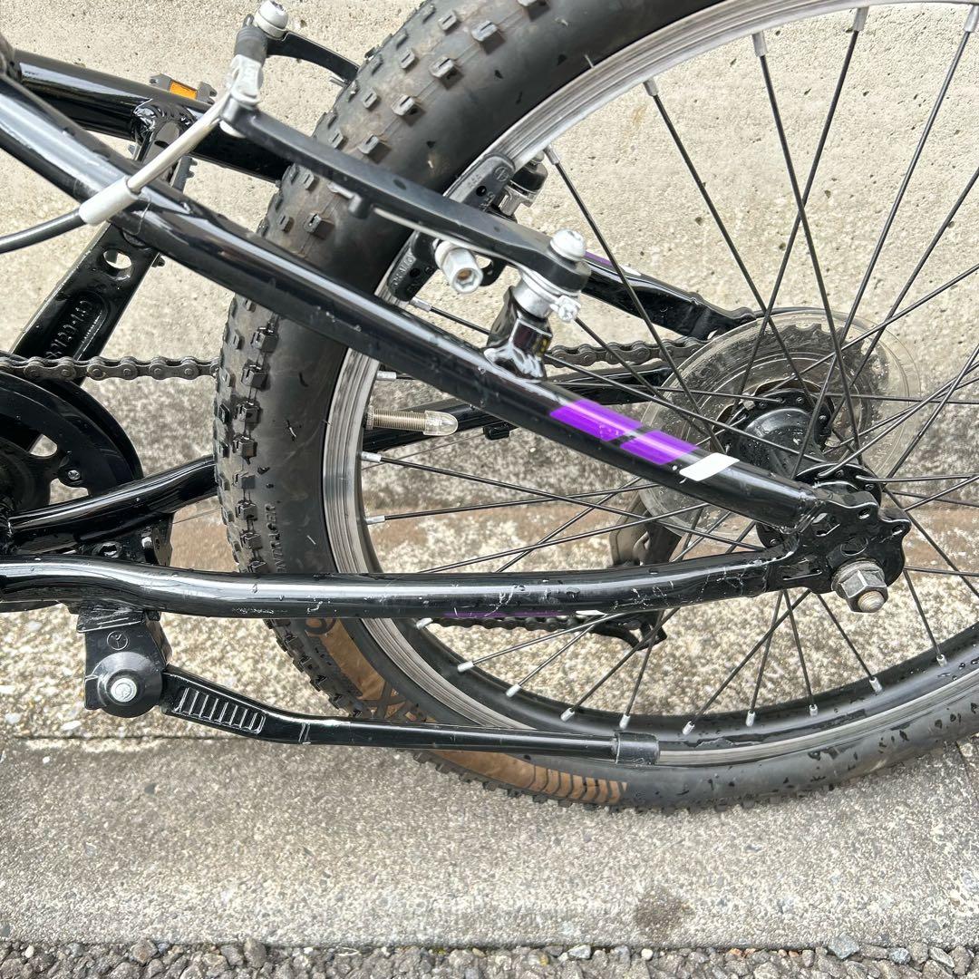 trek トレック Precaliber 20インチ 黒と紫 マウンテンバイク