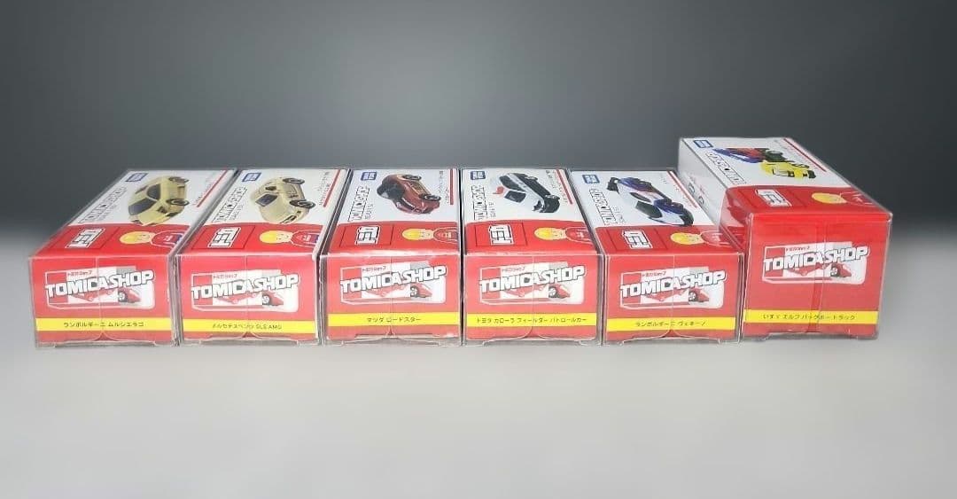 トミカ　トミカショップモデル ６台セット