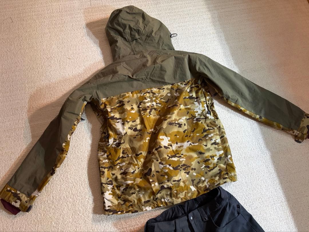 美品　BLUE×Burton スノーボードウェア　上下セット