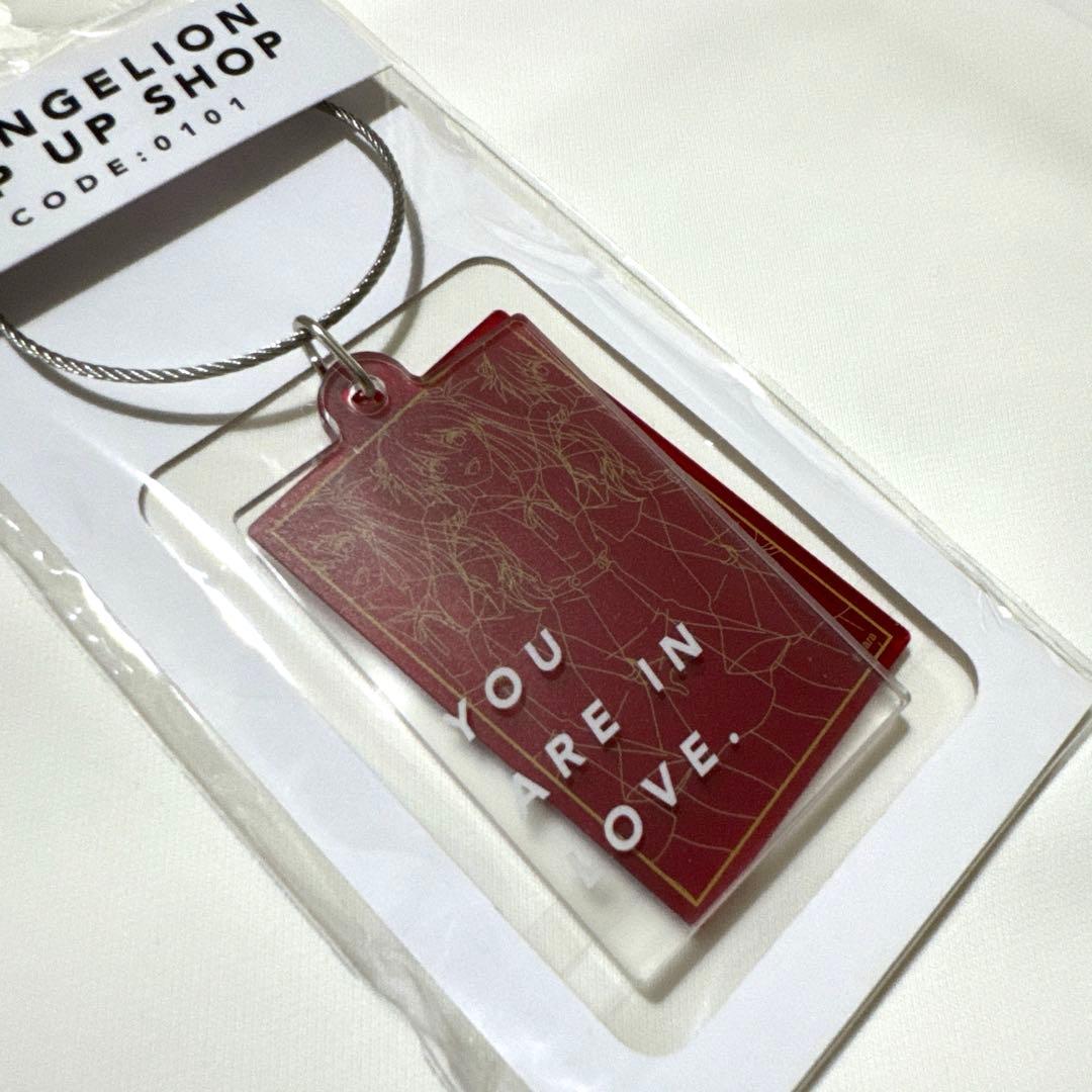 EVANGELION CODE:0101 キーホルダー　アスカ