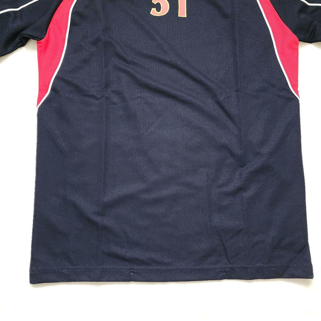 【新品】WBC 2009年 オフィシャルTシャツ イチロー 51 紺×赤 L