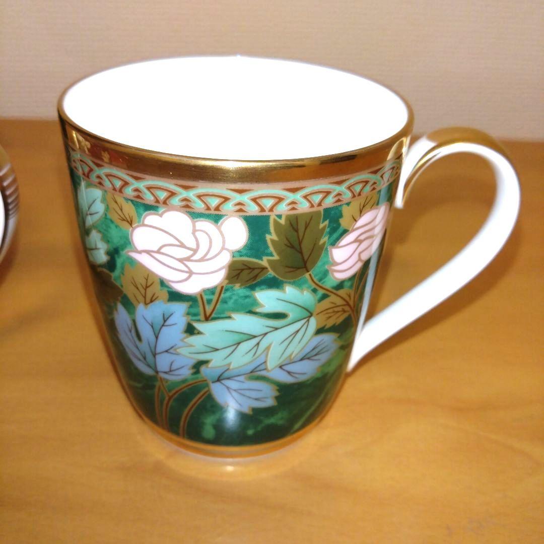 ノリタケ　Noritake 　ボーンチャイナ　ペアカップ
