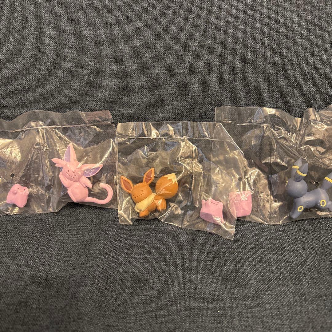 ポケモンセンター へんしん！メタモン フィギュアコレクション セット　ブイズ